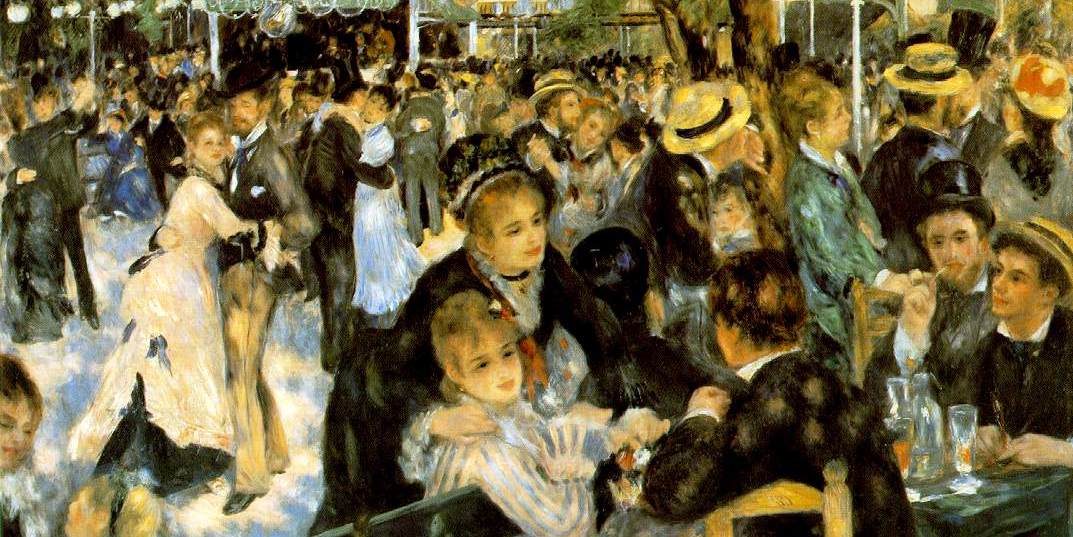 Moulin de la galette bouton